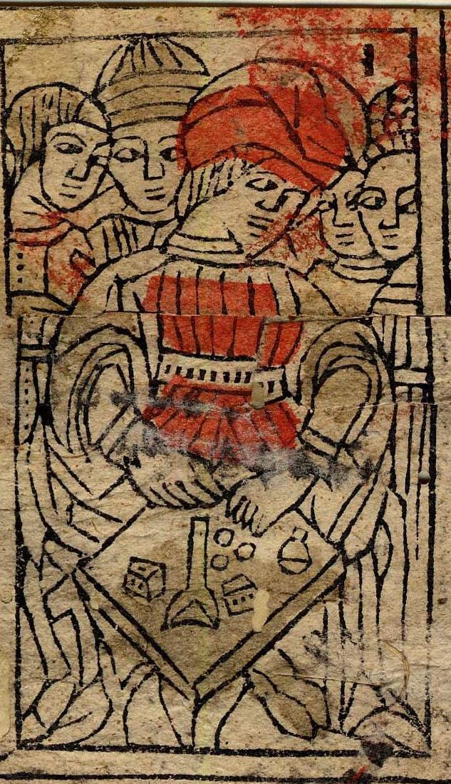 Feuille de Budapest (1500 - Italie)