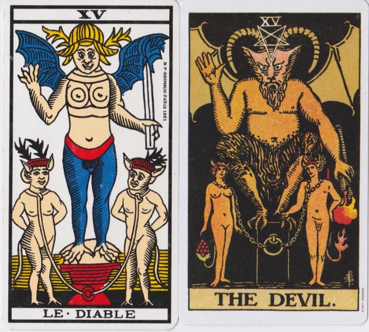 15. Le Diable : Aliénation, Dépendance, Créativité, Audace