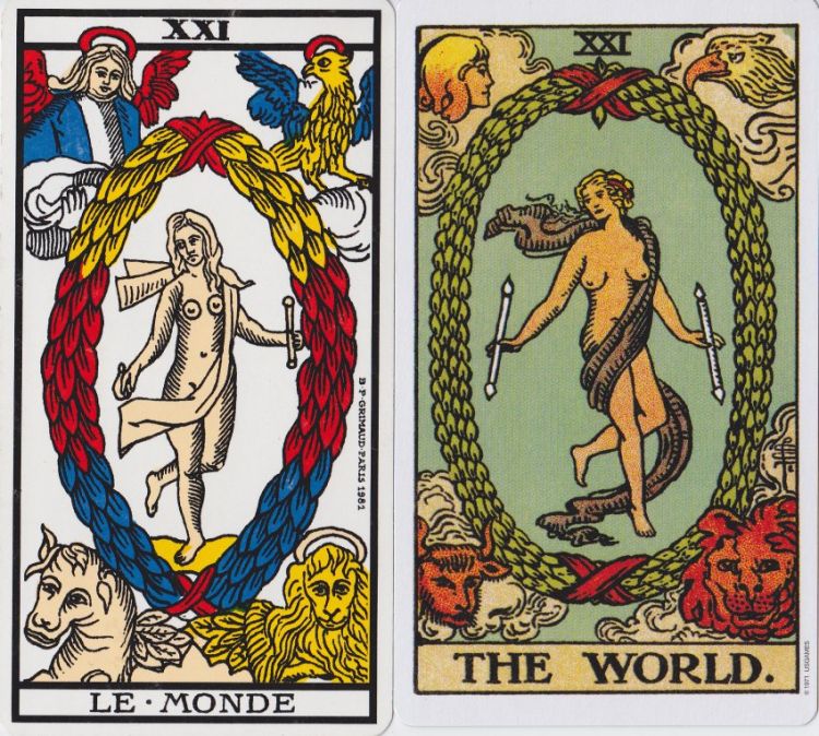 21. Le Monde : Achèvement, Maîtrise, Harmonie, Centrage