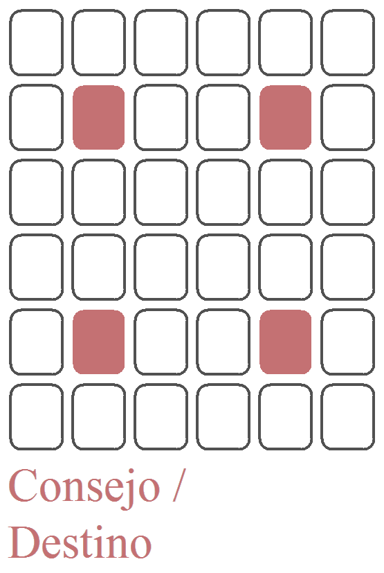 Las 4 cartas del cartucho