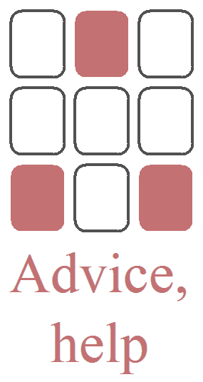 Triangles to refine the interpretation