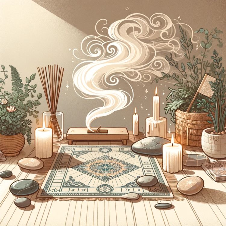 3. Préparation de l'espace sacré