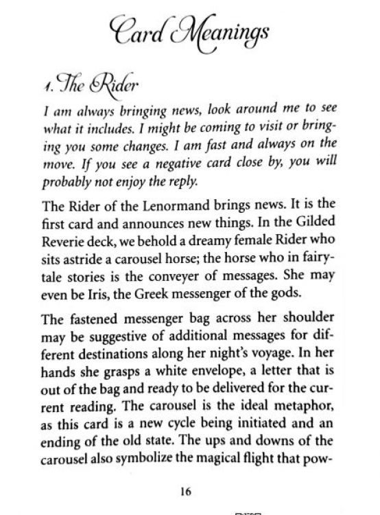 2ème partie : Signification des cartes