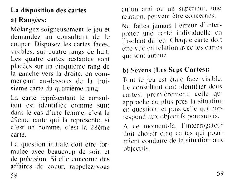 2ème partie : Tirages des cartes